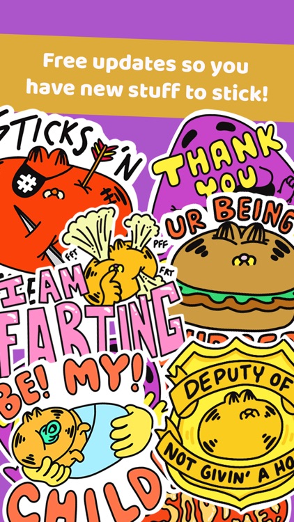 Fat Cats Sticker Pack