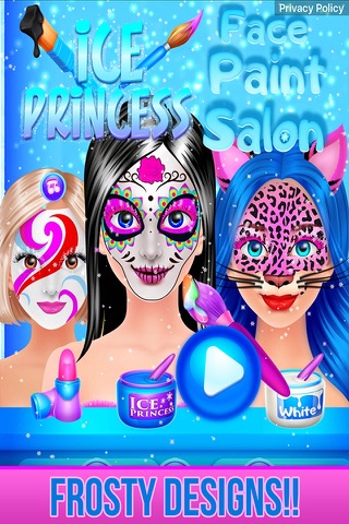 Ice Princess Face Paint Salon screenshot 4