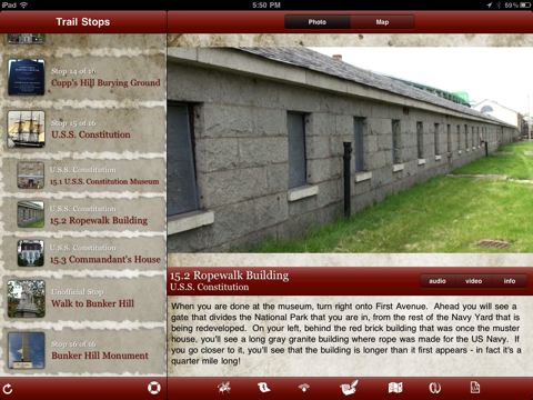 Tour Freedom Trail for iPad screenshot 3