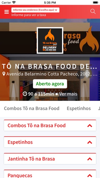 Tô na Brasa Food Sta.Mônica