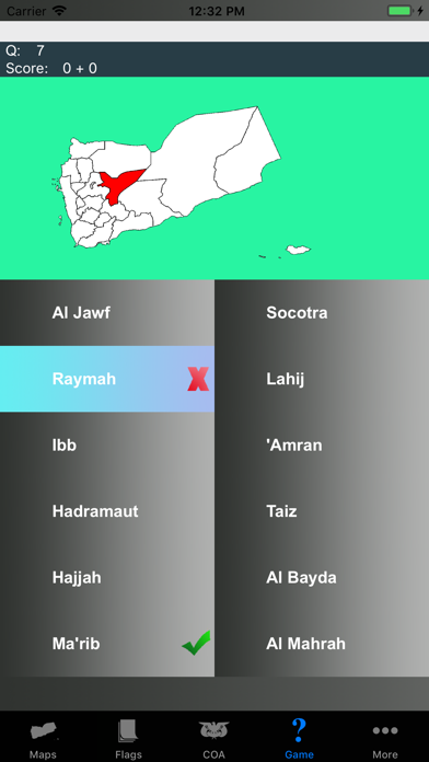 Yemen State Maps and Capitals screenshot 3