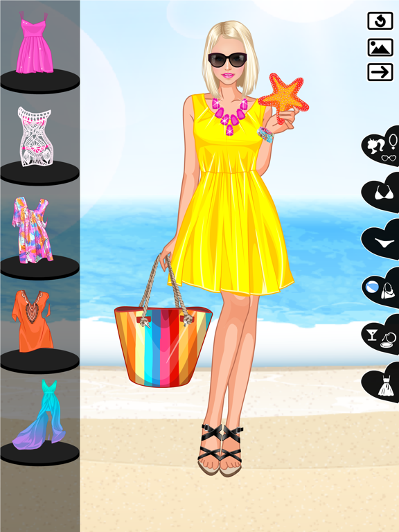 Summer Dress Up game на iPad