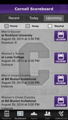 Game screenshot Cornell College Ram Athletics apk