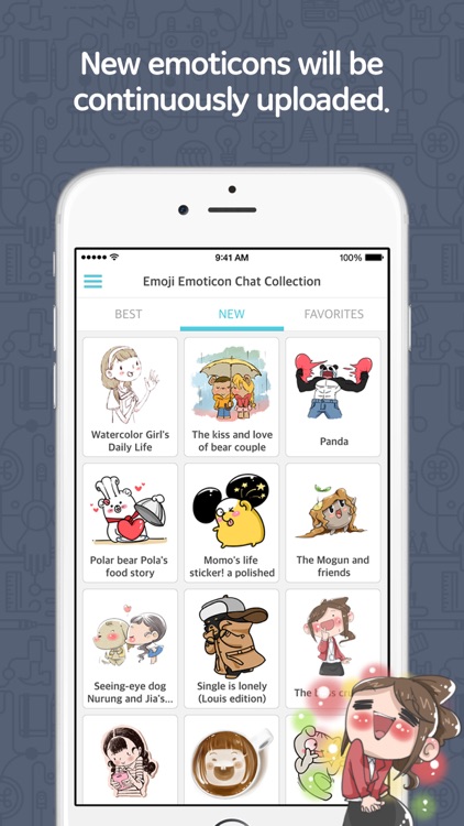 Emoji Emoticon Chat Collection screenshot-3