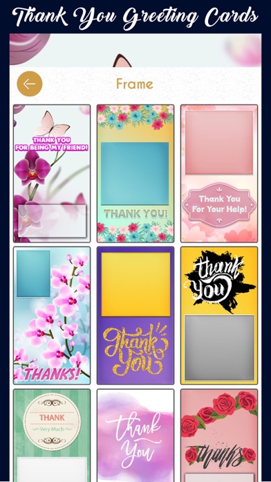 Thank You Greeting Cards Maker screenshot 4