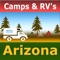 Camping spots & RV's is a simple and easy to use map to find the nearest Campsite or RV Park locations