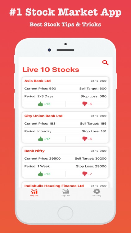 Stock Market India - Tips App