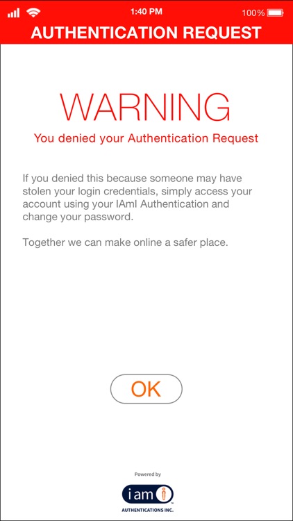 IAmI Authentication screenshot-3