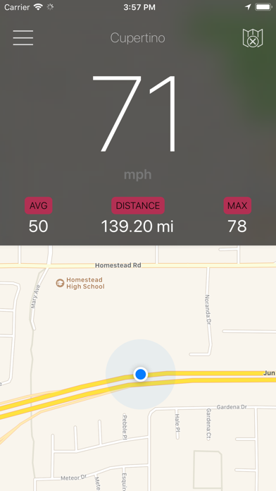 Speedometer - GPS Speed screenshot 2