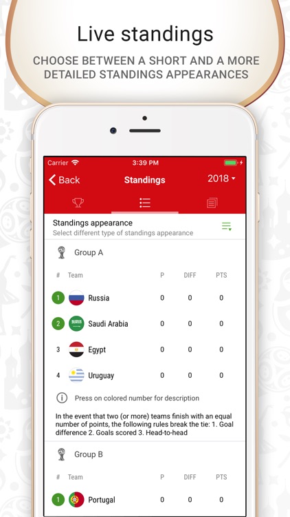 Football results - mundial app screenshot-3
