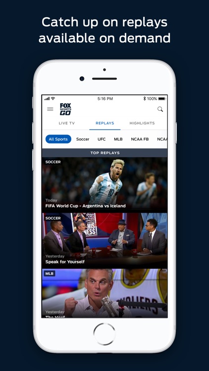 FOX Sports GO: Watch Live