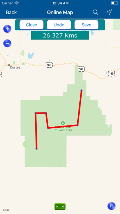 Mesa Verde National Park Map screenshot-2