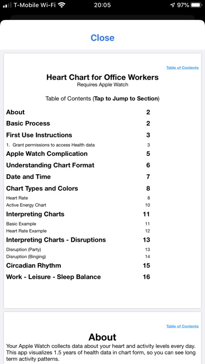 Heart Chart for Office Workers screenshot-4