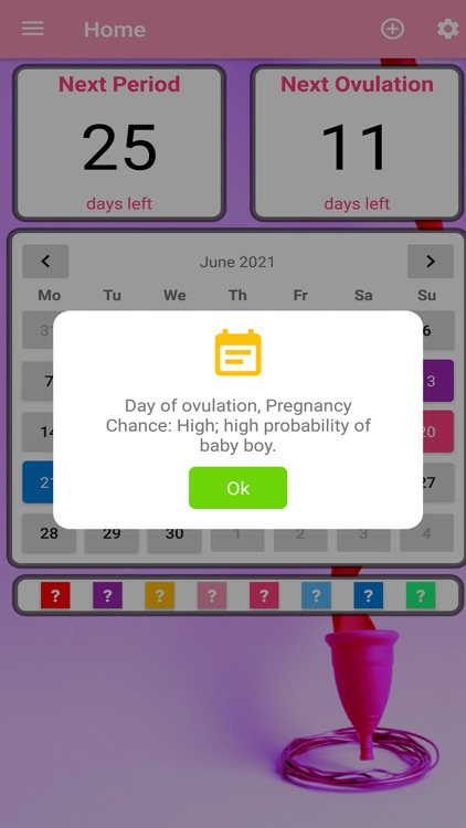 Myself - Period Tracker screenshot-3