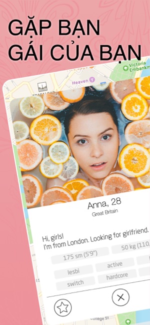 PINK: Lesbians dating chat app