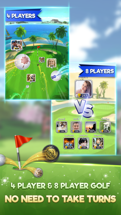 Extreme Golf - 4 Player Battle screenshot 2