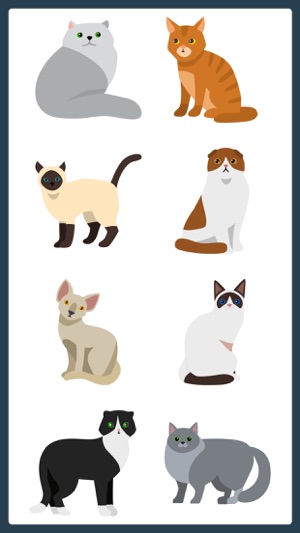 Purrrfect Meow Cat Sticker App(圖3)-速報App