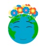 Green Earth Day Animated Emoji