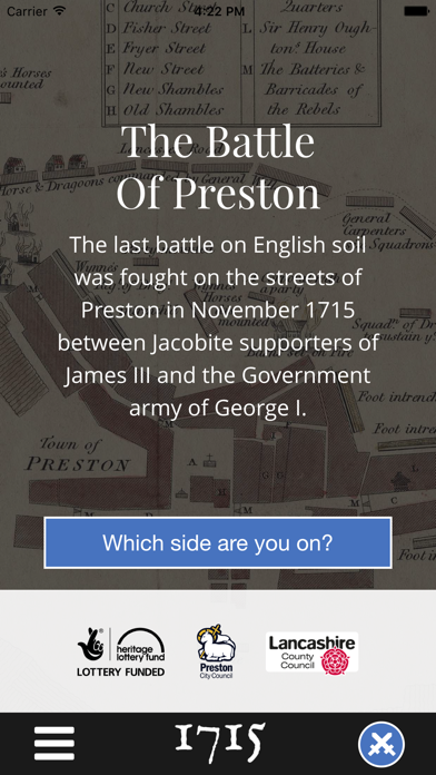 How to cancel & delete Battle of Preston 1715 from iphone & ipad 1