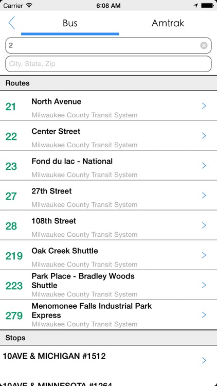 Transit Tracker - Milwaukee screenshot-4