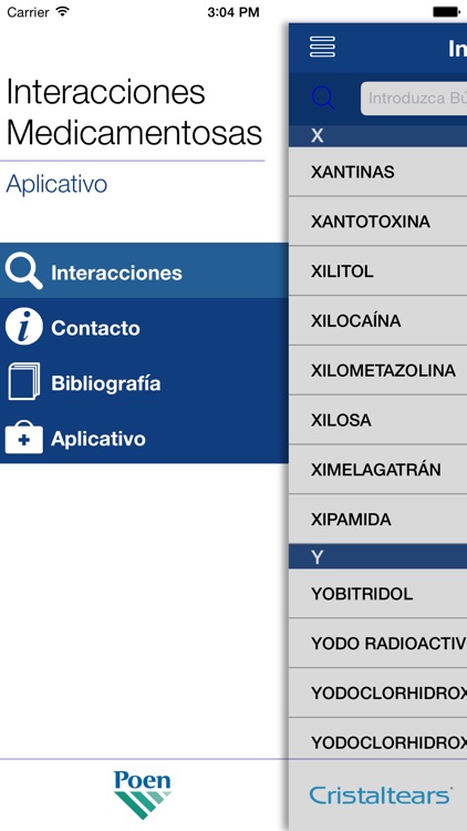 Interacciones Oftalmología