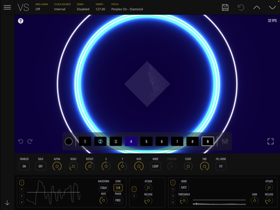VS – Visual Synthesizer Screenshots