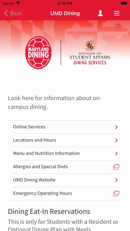 University of MD screenshot-4