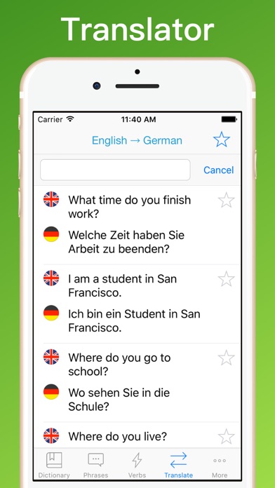 German English Dictionary + Screenshot 3