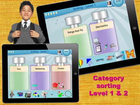 Categories Learning Center - náhled