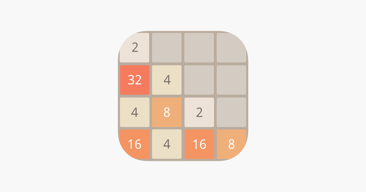 ‎2048: Number Puzzle Game
