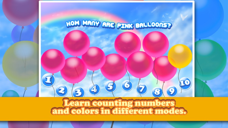 Count Balloons by Numbers 123