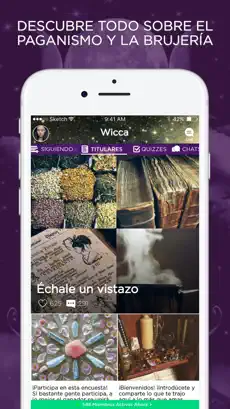 Screenshot 1 Wicca y Brujería Amino iphone