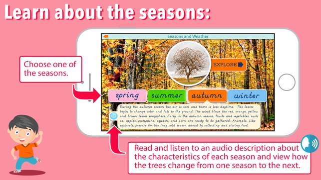 Montessori Seasons & Weather(圖2)-速報App