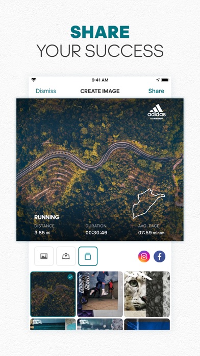 adidas Running App Runtastic screenshot