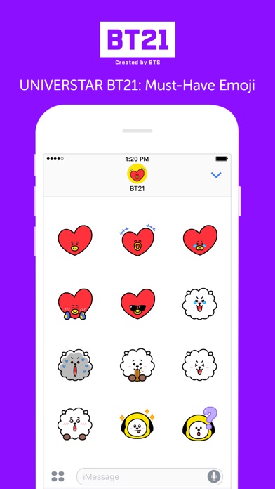 bt21 emoji keyboard