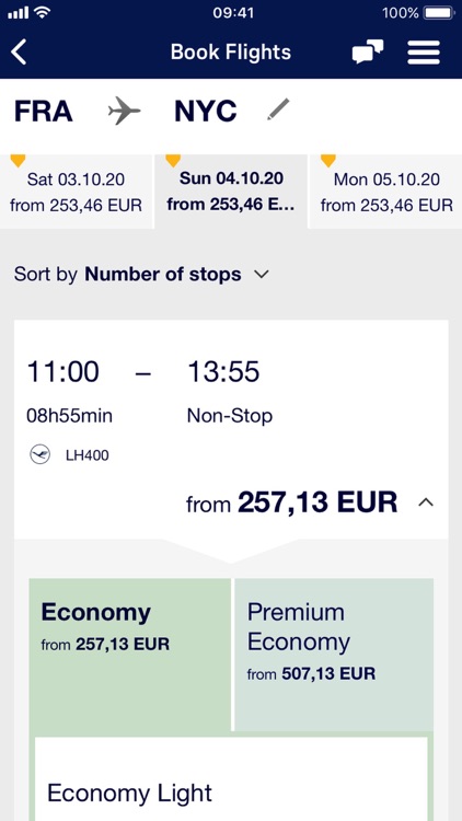 Lufthansa screenshot-3