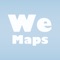 We Maps is a simple navigation app on the Google Maps and Street View