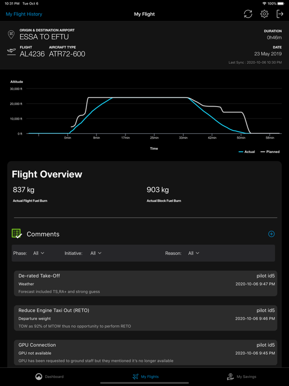 Pilot Insight screenshot 3