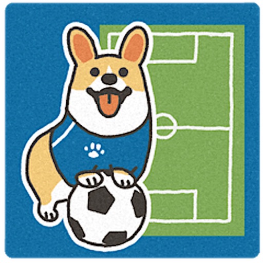 Cute Soccer Team Of Corgi Dogs