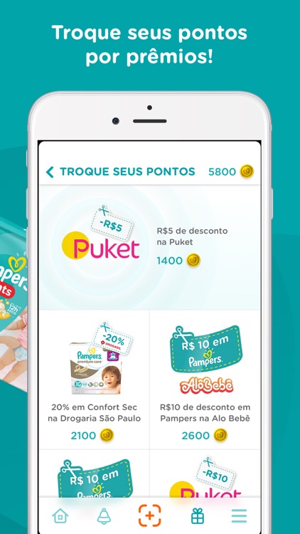 Pampers Clube: Recompensas screenshot-4
