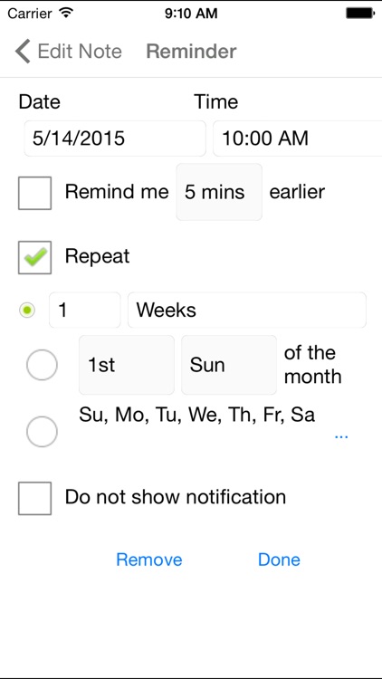 Notezilla - Notes & Reminders screenshot-4
