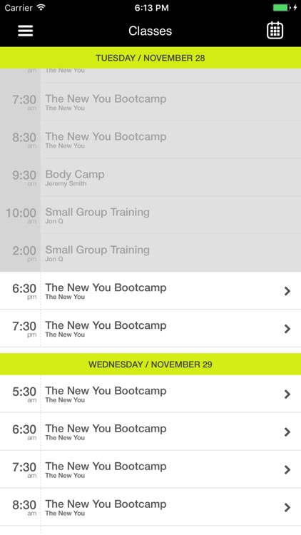 The New You Boot Camp