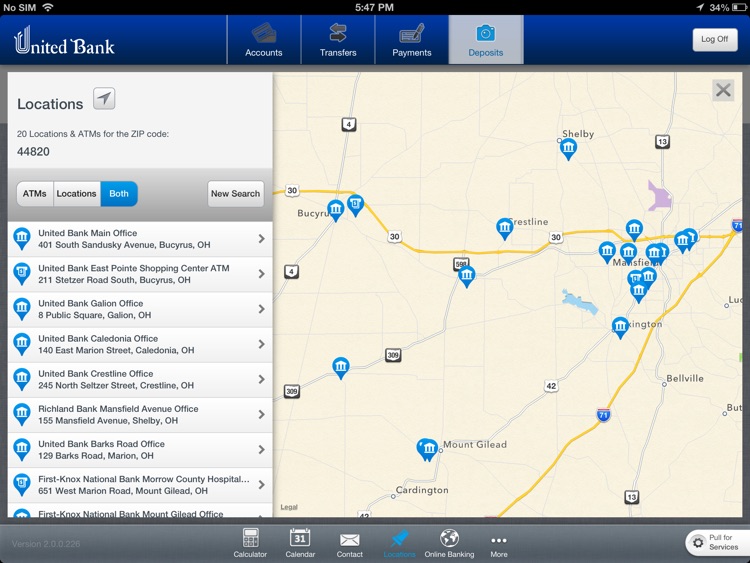 United Bank Ohio for iPad screenshot-3
