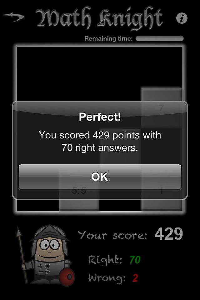 Math Knight screenshot 4