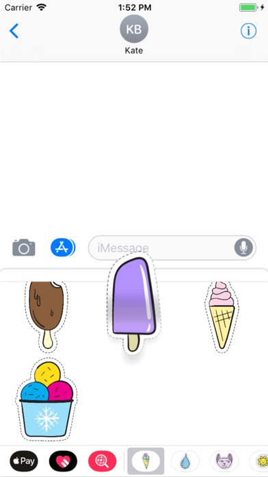 Ice Cream Stickers Pro screenshot 3