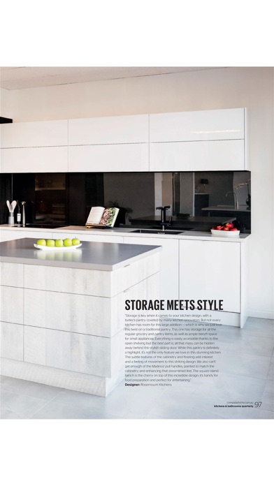 Kitchens Bathrooms Quarterly App Drops