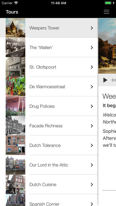 Amsterdam audio stories screenshot 3