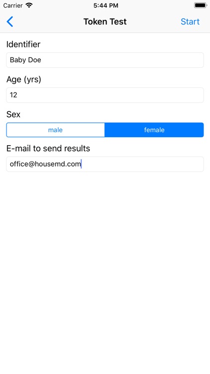 Token Test