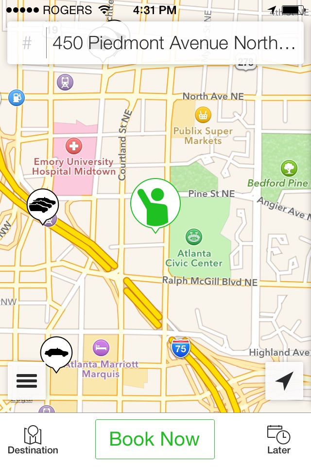Atlanta Checker Cab screenshot 2