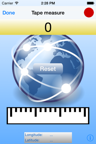 GPS MegaTape - Tape Measure screenshot 2